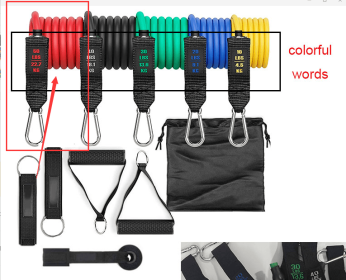 Fitness Rally Elastic Rope Resistance Band (Option: 50LBS)