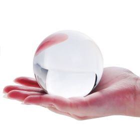 Clear Acrylic Contact Juggling Balls,  Big Size Single ball tricks making acrylic juggling ball (size: 90mm)