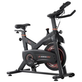 VEVOR Exercise Bike Magnetic Resistance Stationary Bike Indoor Cycling Bike (Resistance System: Magnetic Resistance, Flywheel Type: Heavy-Duty Flywheel)