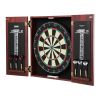 VEVOR Dartboard and Cabinet Set Official Size Complete Accessory Steel Tip Dart