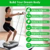 Vibration Exercise Machine With Resistant Bands Remote Control Whole Body Vibration Platform Workout Equipment Home Fitness Training Equipment For Wei