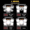 5 LED USB Rechargeable Headlamp; Portable Built-in 18650 Battery Head Flash Light; Waterproof For Expedition Outdoor Camping Fishing